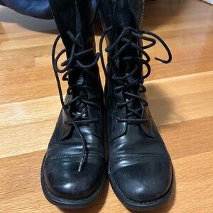 Born Black Combat & Moto Boots